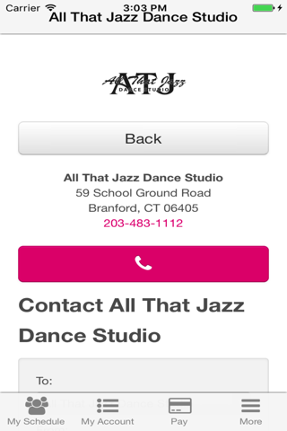All That Jazz Dance Studio screenshot 3