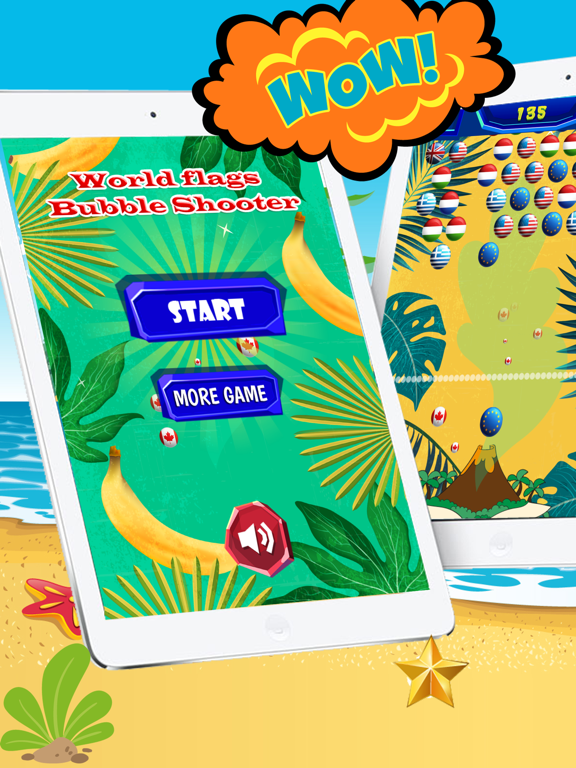 Screenshot #4 pour World flags bubble Shooter