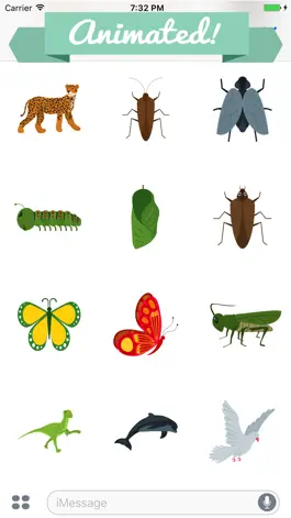 Game screenshot Animated Animal Stickers apk