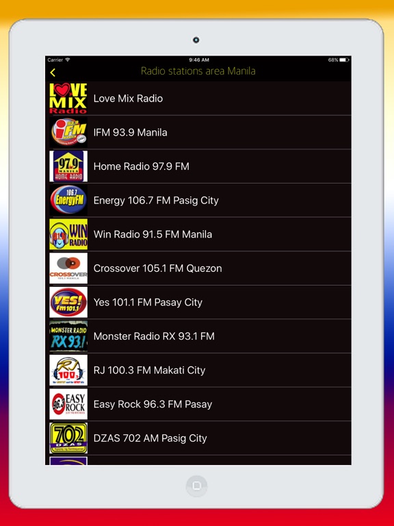 Screenshot #4 pour Radio Philippines FM - Live Radio Stations Online