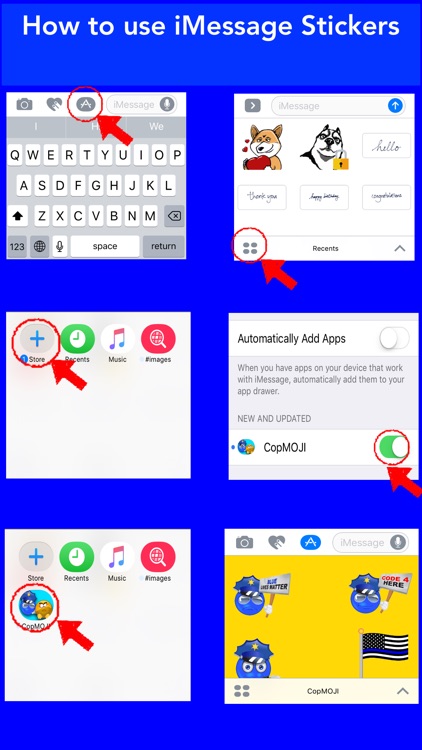 CopMoji Stickers screenshot-4