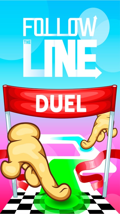 Follow the Line Duel 2D Deluxe