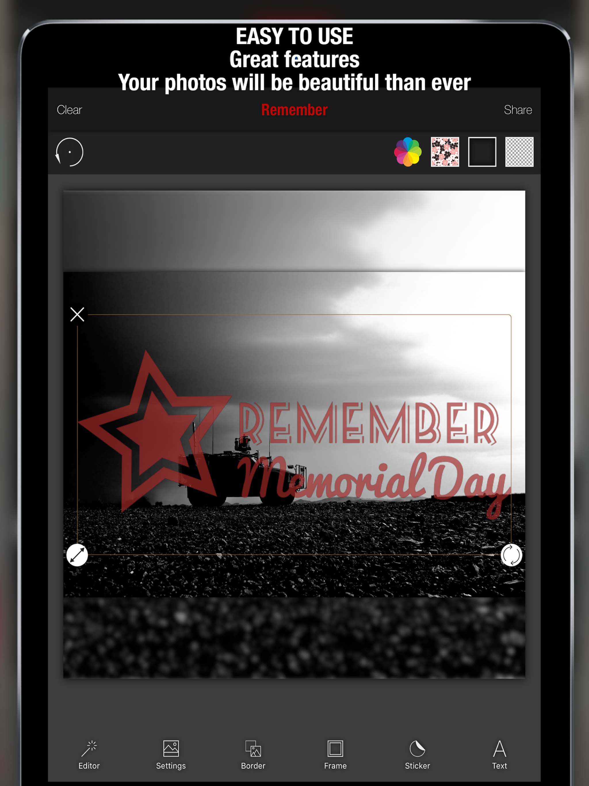 Remember : Memorial Day of USA
