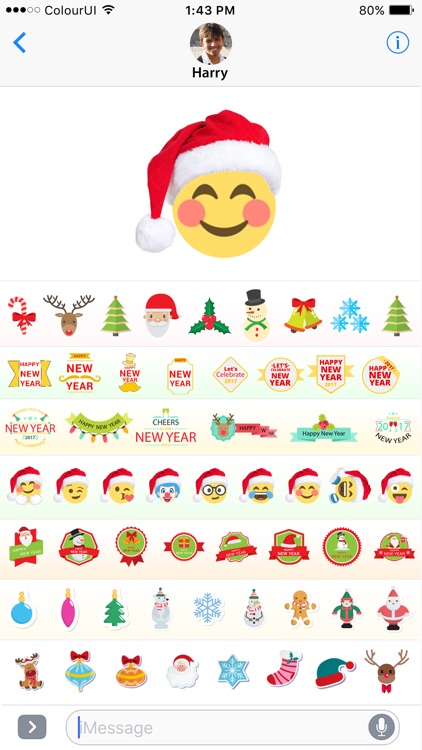 Stickers & Emojis For New Year
