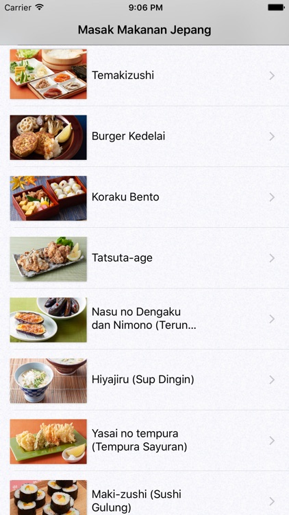 Masak Makanan Jepang