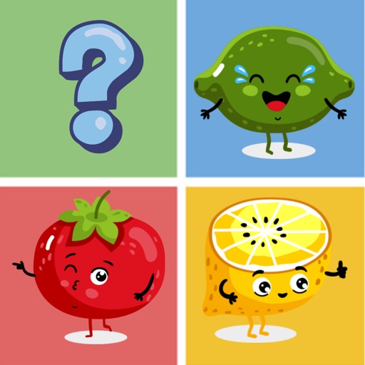 Fruit & Vegetable Match Free-Matching Game For Kid icon