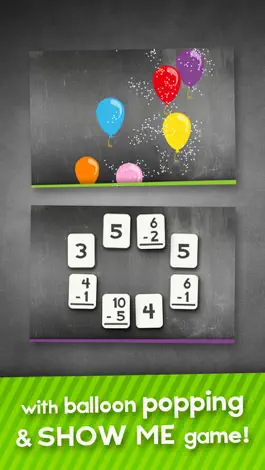 Game screenshot Subtraction Flash Cards Math Games for Kids Free apk
