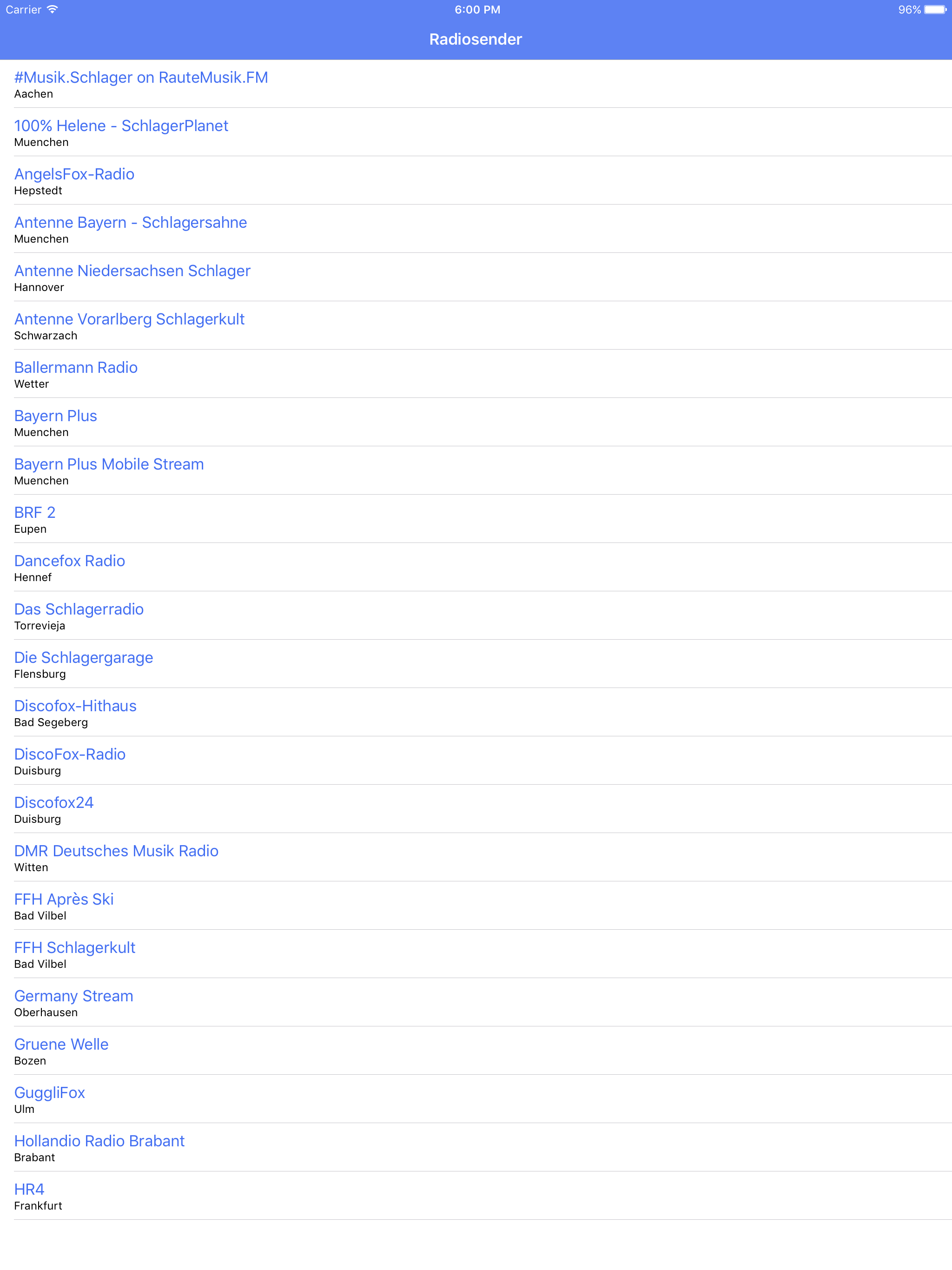 Radio Schlager Streaming screenshot 3