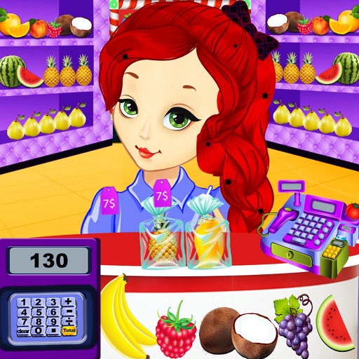 Fruits Shopping Supermarket – Cashier Game Icon