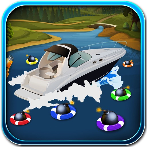 River Rush ride your boat out of danger & escape iOS App