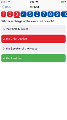 100 US Citizenship Test Questions 2017 screenshot 4