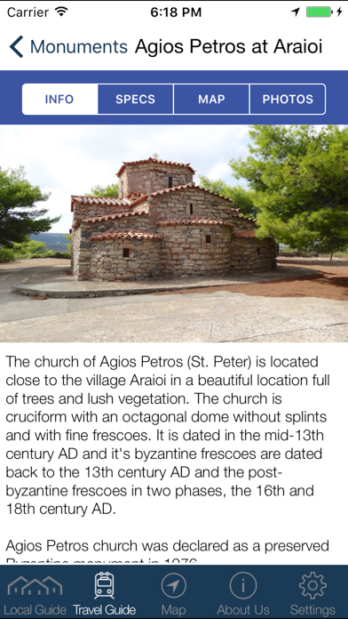 Kythera Guide - Go! Kythera iPhone screenshot 5 - Travel app