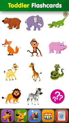Baby Learning Flashcards: Toddler Kids Games Free screenshot 1