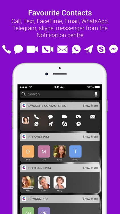 Favourite Contacts Launcher App Lite screenshot-0