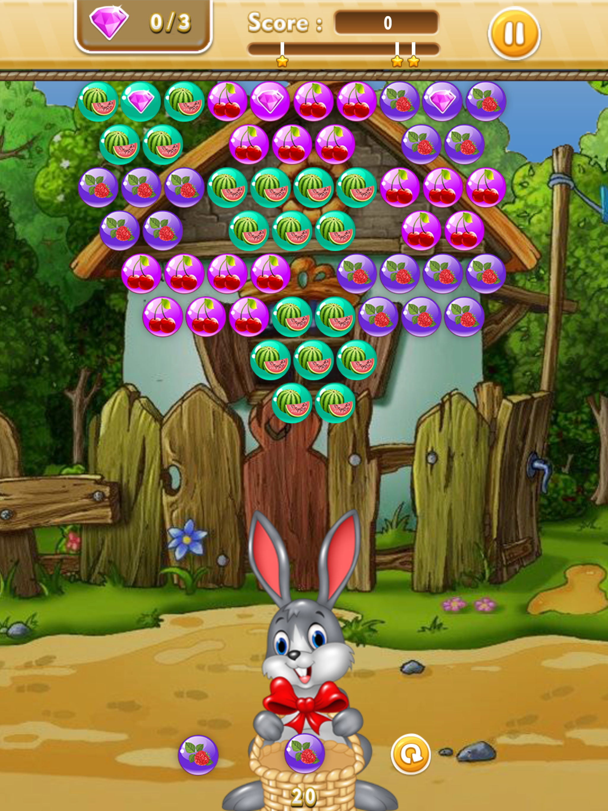 Fruit Farm - Bubble Shooter