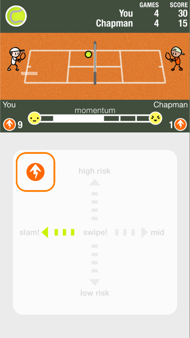 Touch Point Tennis screenshot 1