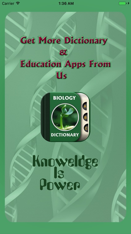 Biology Dictionary Offline - Advance Biology