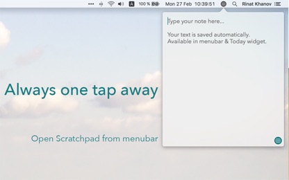 Scratchpad - Simple Notes Widget screenshot 2