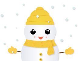 This year, get into the winter spirit with Little Snowman - the cutest snowman in the world