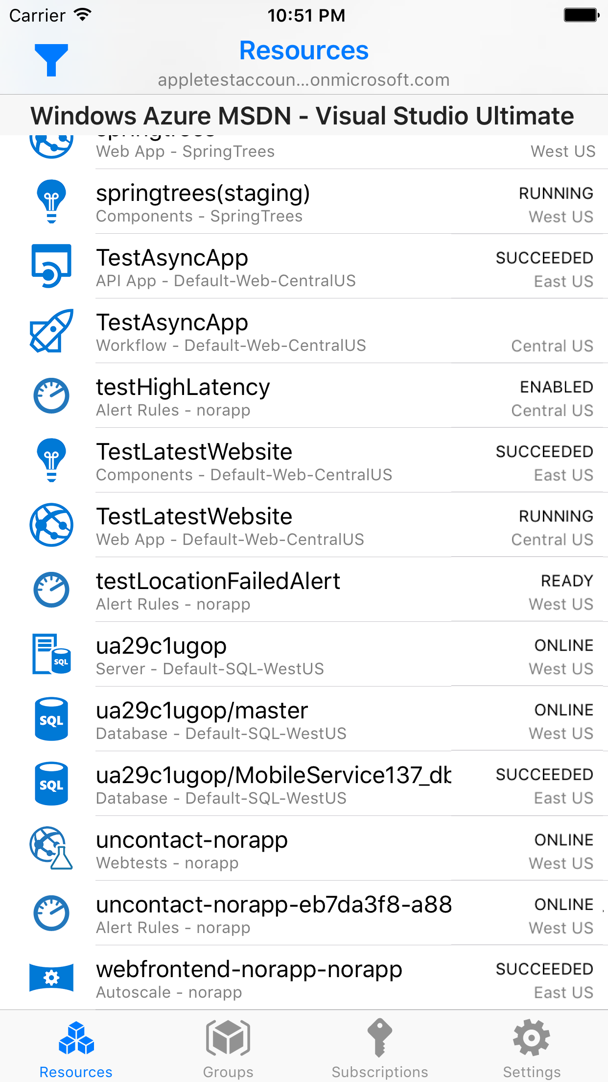 Console for Microsoft Azure