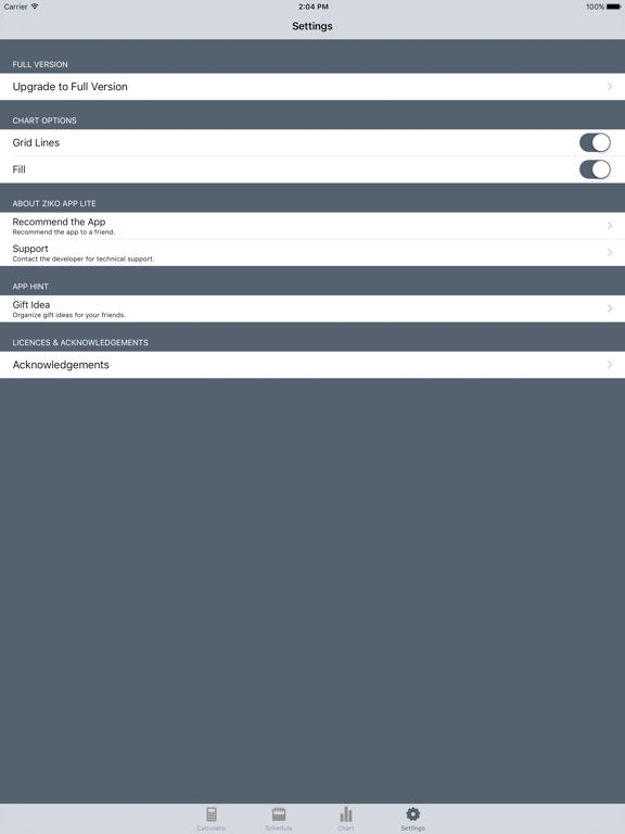 Screenshot #4 for Cic Lite - Compound Interest Calculator