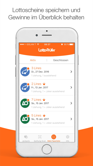 Lotto-Prüfer - Österreich Lotto und Euromillionen screenshot 3