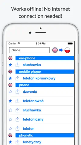 Game screenshot Offline English Polish Dictionary (Słownik) mod apk