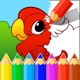 Coloring Book FREE: for Toddlers Kids Boys & Girls app icon - Games app for iPhone
