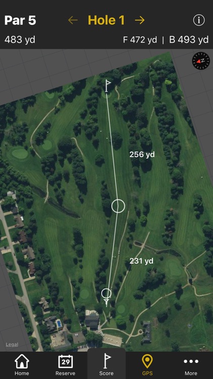 Thunderbird Hills Golf Course - GPS and Scorecard