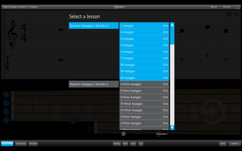 Screenshot #2 pour Learn Practice Banjo Lessons