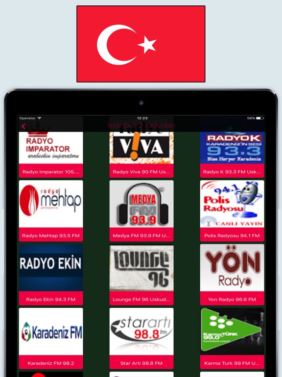 Radio Turkiye / Turkey FM – Radios Stations Live iPad screenshot 4 - Music app