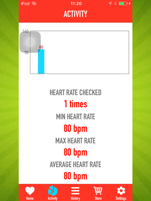 Screenshot #5 pour Mesure de la fréquence cardiaque de détection en t