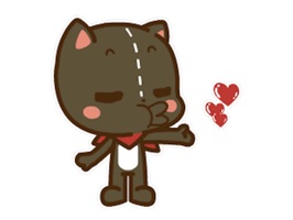 Animated Valentine Kitty