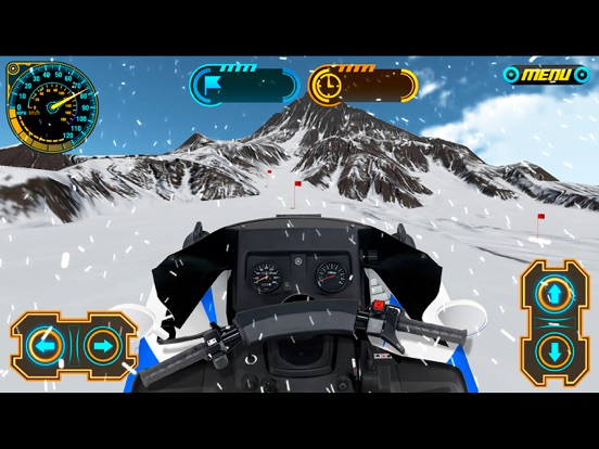 Drive Snowmobile Simulator iPad screenshot