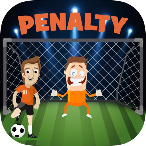 Penalty free kick shoot - penalties football icon