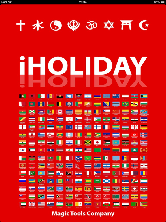 Screenshot #4 pour iHolidaysCalendar