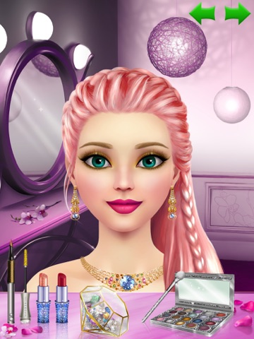 Top Model Makeover - Girls Makeup & Dress Up Games screenshot 3