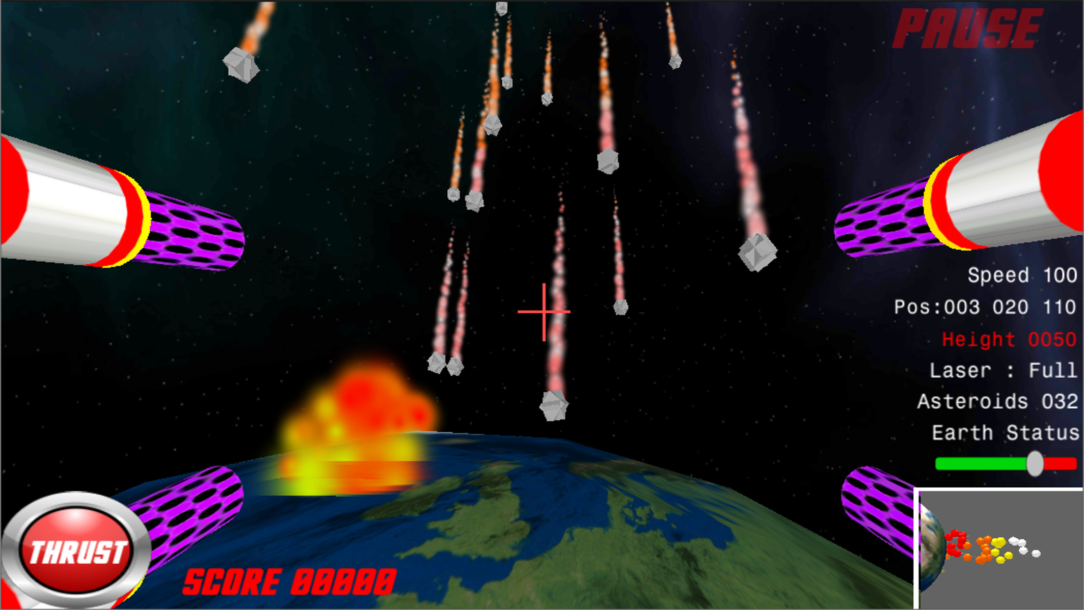 Asteroid : Earth Defender screenshot 4