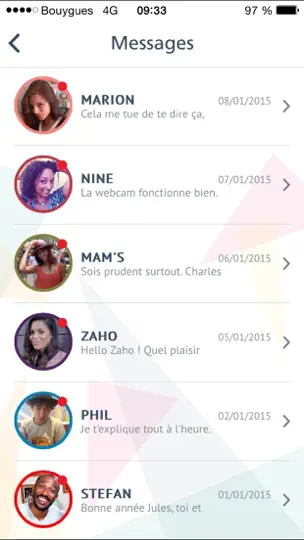 Capture d'écran de Jules974 - Le Téléphone De Jules De La Série Cut sur iPhone 3