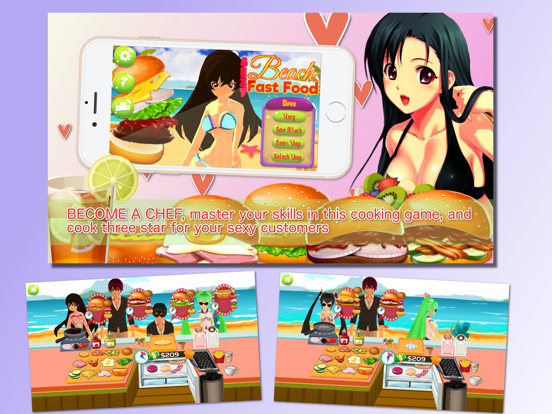 Screenshot #4 pour Sexy Beach Fast Food