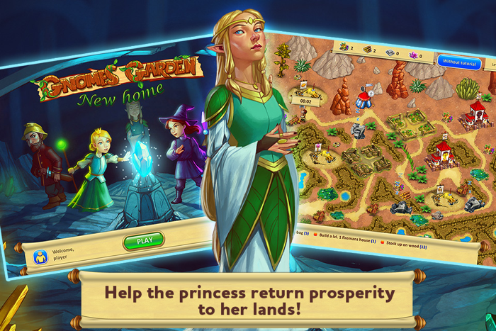 Gnomes Garden New sweet home