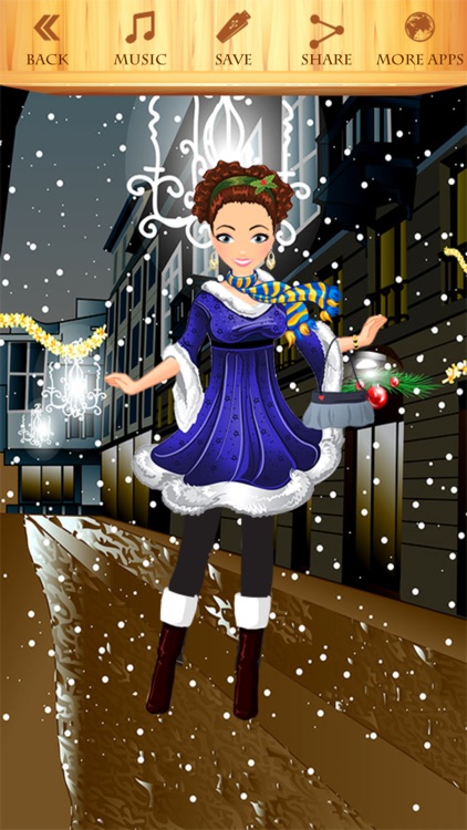 Winter Fashion Dress Up Games screenshot-4