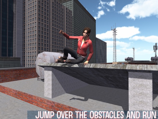 Real Parkour Stunts Simulator iPad screenshot