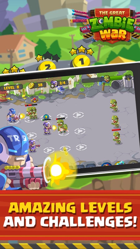 Great Zombie Run- Angry Dead Mob Shooting Massacre screenshot 3