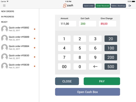 Zash POS screenshot 4