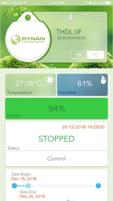 App screenshot