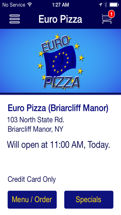 How to cancel & delete Euro Pizza from iphone & ipad 1