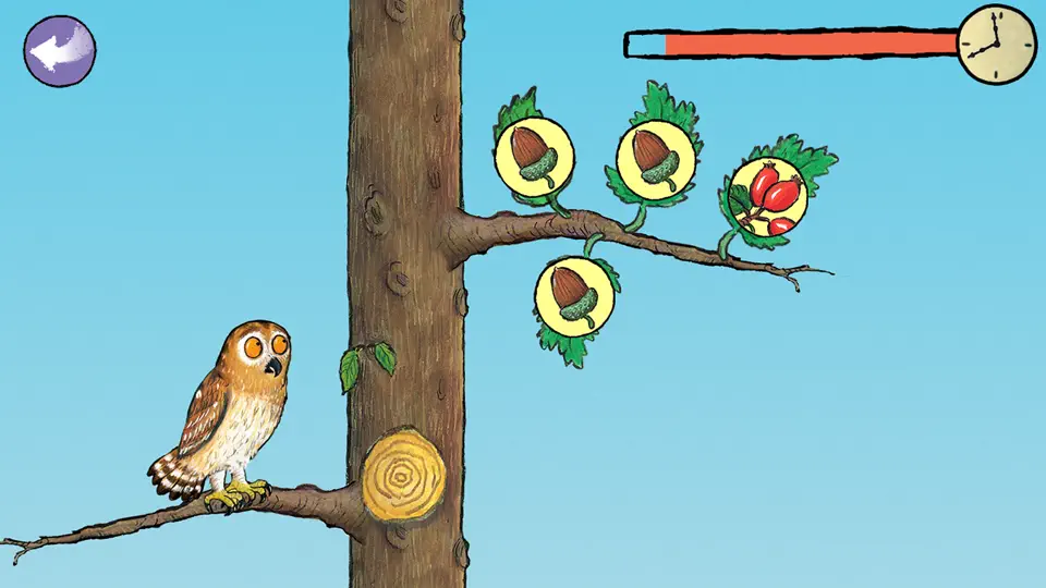 Screenshot von Grüffelo: Rätselspiele auf dem iPhone 4