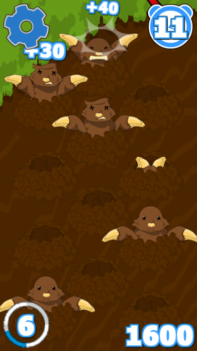 Whack-The-Mole iPhone screenshot