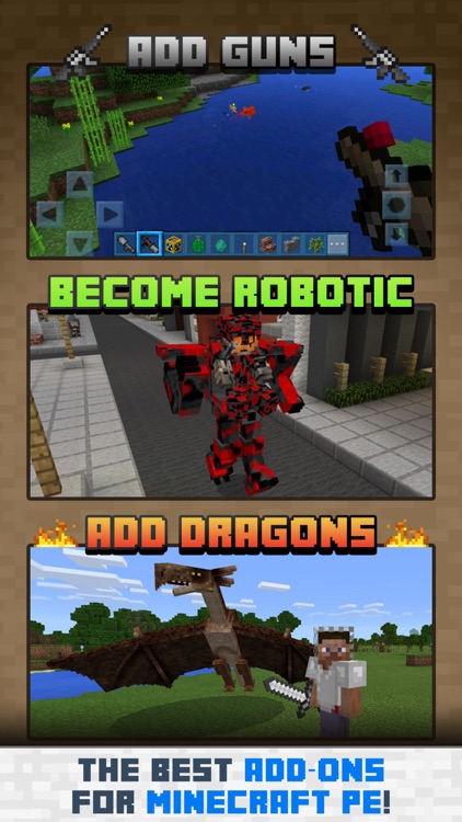 Add-Ons for Minecraft PE